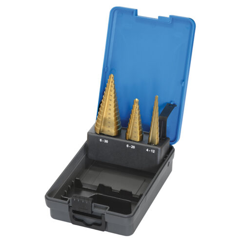 FERVI F430 SERIE SET KIT 3 FRESE FRESA A SCALINO GRADINO IN HSS TN MILLS MOLINOS