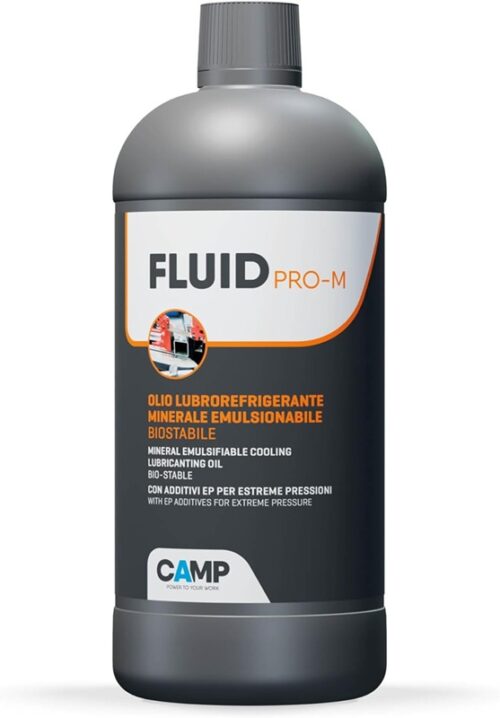 CAMP 1058 FLUID PROM OLIO EMULSIVO REFRIGERANTE 1 L PER TRONCATRICI PER FERRO