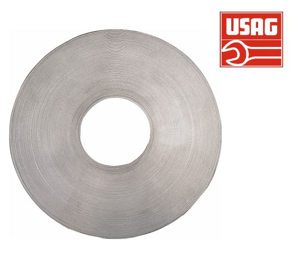 USAG 872 B10 RICAMBIO 25 MT FASCETTA METALLICA IN ACCIAIO PER GIUNTI OMOC CUFFIE
