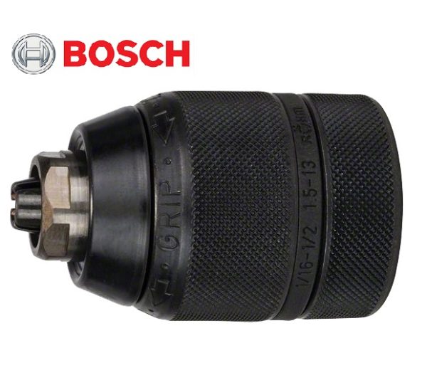 BOSCH MANDRINO AUTOSERRANTE IN ACCIAIO PER PUNTE DA 1.5-13 mm CON ATTACCO 12-20