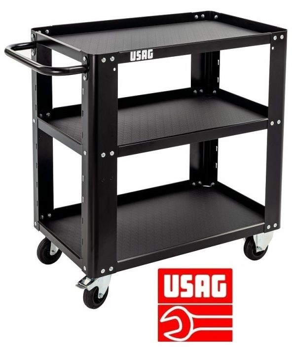 USAG 504 SN CARRELLO MULTIUSO CARRELLINO PORTA ATTREZZI A 3 RIPIANI