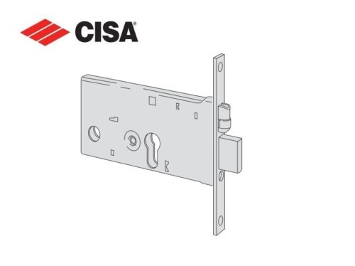 Cisa serratura da infilare a cilindro per fasce 44371-90