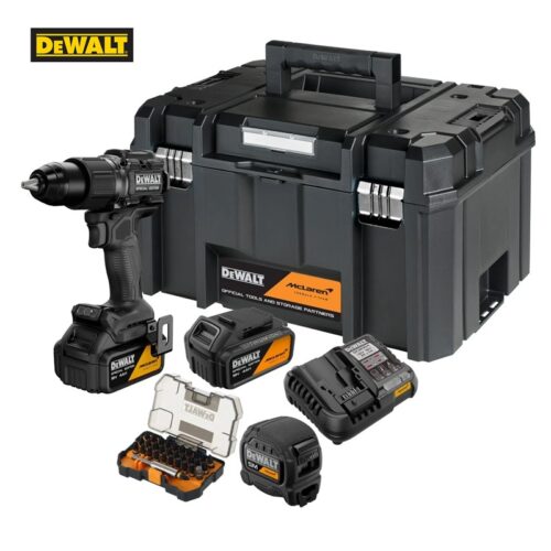 Dewalt trapano con percussione 18V McLaren 2 batterie in valigetta DCD86MM2KT-QW