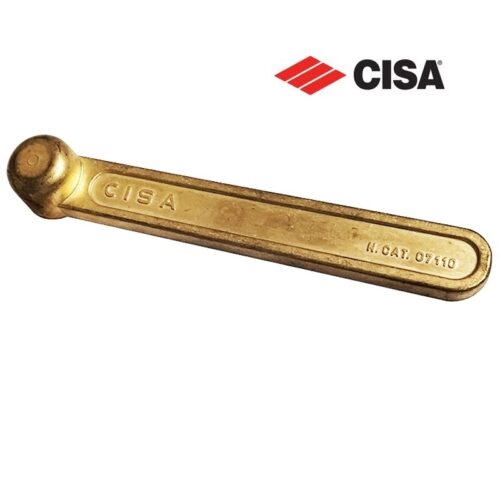 Cisa braccio inferiore in ottone per porte a ventola chiudiporta serie 602 07110-00