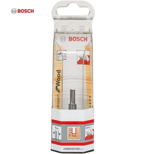 Bosch fresa per scanalature per legno per fresatrice in metallo duro 5 mm