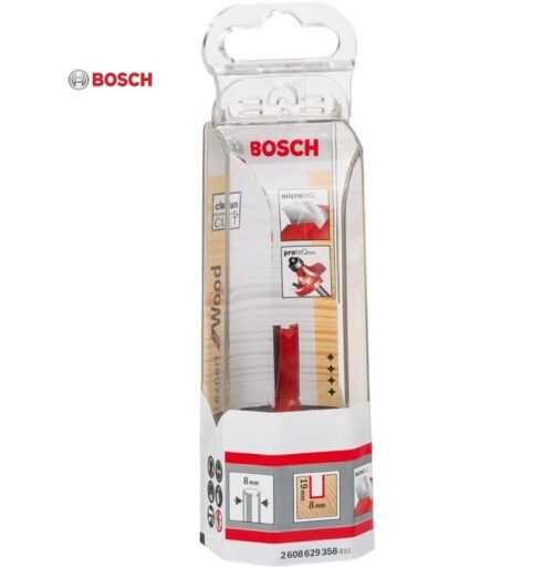 Bosch fresa per scanalature per legno per fresatrice in metallo duro 8 mm