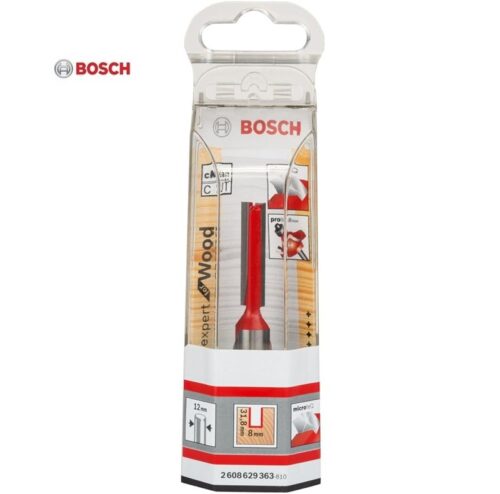 Bosch fresa per scanalature per legno per fresatrice in metallo duro 8 mm
