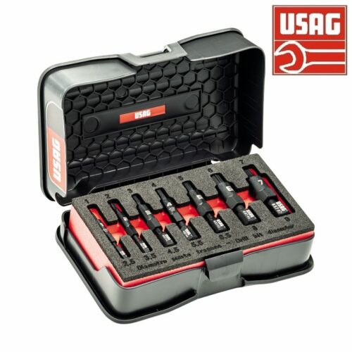 Usag 457 S7 kit estrattori estrattore per viti o filetti incassati spezzati 7 pz