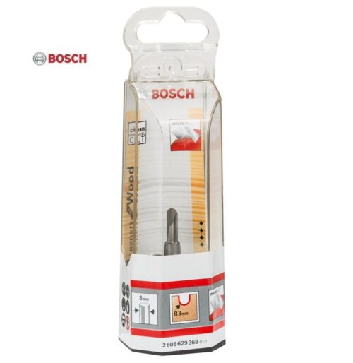 Bosch fresa a raggio concavo per legno per fresatrice in metallo duro R3 6 mm