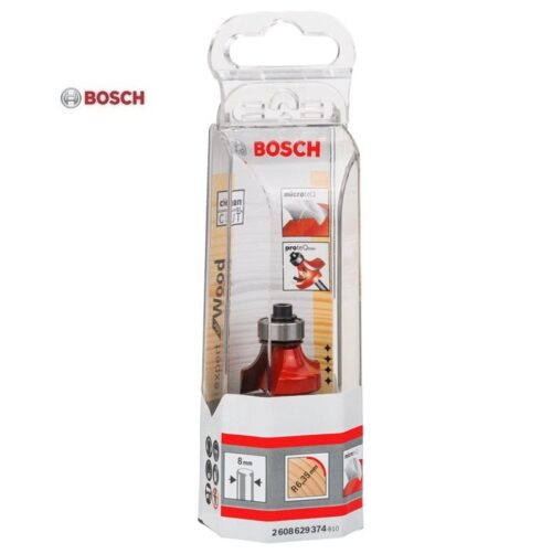 Bosch fresa a raggio convesso per legno per fresatrice R6,35 25,4 mm