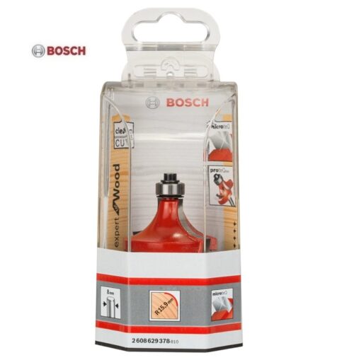 Bosch fresa a raggio convesso per legno per fresatrice R15,9 44,4 mm