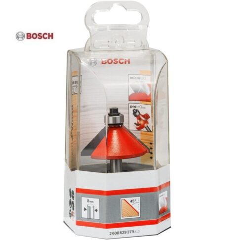 Bosch fresa per smussi a 45° per legno per fresatrice smussare 44 mm