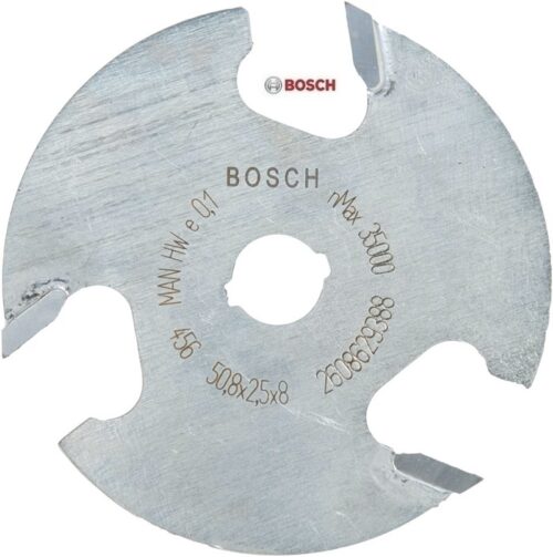 Bosch fresa a disco per scanalature per legno per fresatrice 2,5 50,8 mm