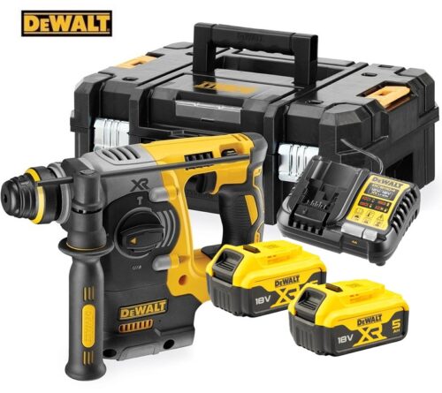 Dewalt tassellatore a batteria 18V SDS PLUS 2 batterie 5 Ah DCH273P2T-QW