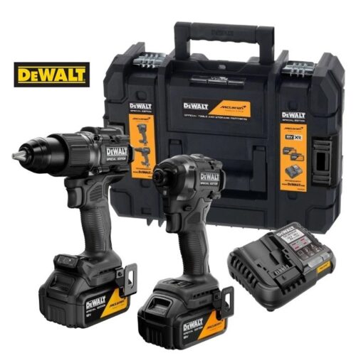 Dewalt kit trapano + avvitatore ad impulsi + 2 batterie 4 Ah 18V McLAREN